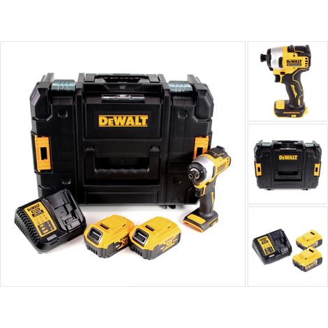 DeWalt DCF 809 P2T Akku Schlagschrauber 18 V Brushless Li-Ion in T-STAK Box + 2 x 5,0 Ah Akku + Ladegerät