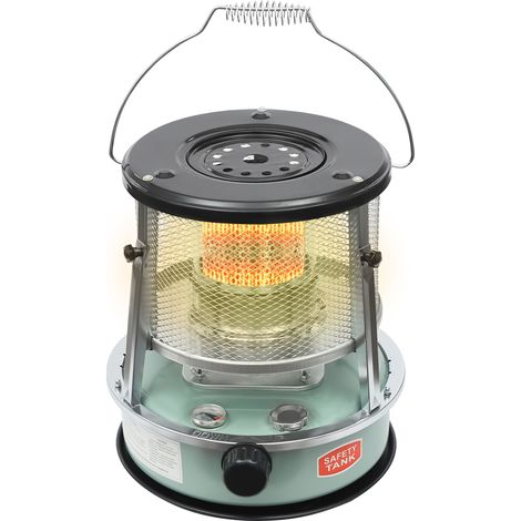 Chauffage au Pétrole 2600W, Réservoir 4,6L Chauffage Mobile Sans Électricité, Poêle à Pétrole, Chauffage de Camping Portable, pour la Maison, Plein Air, Camping, Barbecue, Pêche sur Glace (1/5)