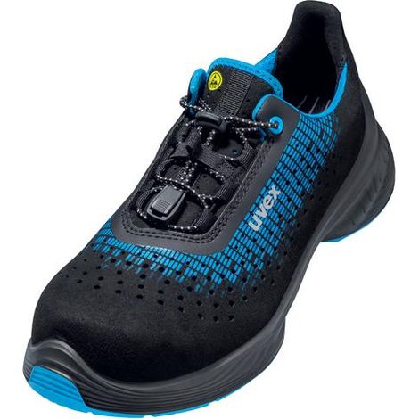 uvex 1 G2 Halbschuhe S1 blau, schwarz Weite 12 Gr. 39 (1/2)