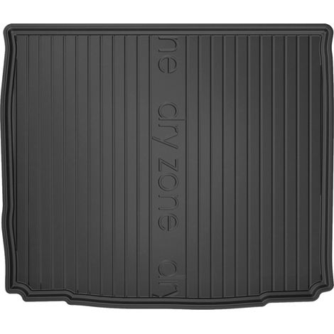 Tapis de coffre pour Peugeot 407 Berline 2004-2011 TPE Antidérapant Noir 1Pc