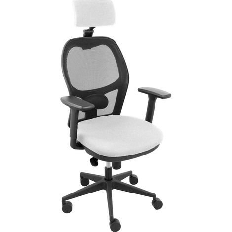 Piqueras y Crespo Jorquera Silla de oficina blanca cómoda