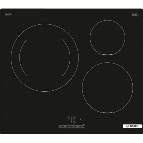 piano cottura a induzione 60 cm 3 fuochi nero - PIJ611BB5E - Bosch