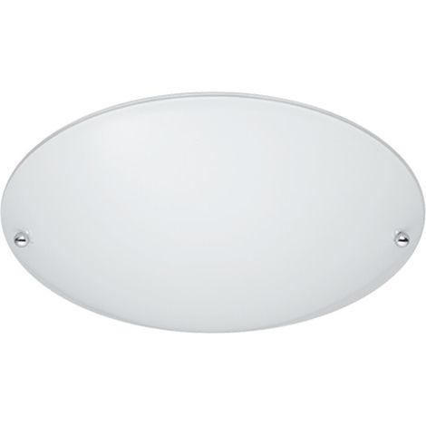 PLAFONIERA LANA VETRO SATINATO E27 D 25 CM- 1,0 pz