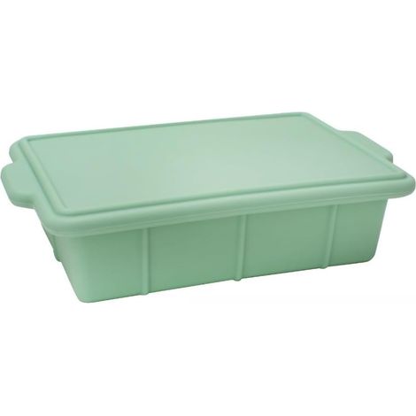 à glaçons en silicone avec couvercles, étanches et empilables pour la (1/5)