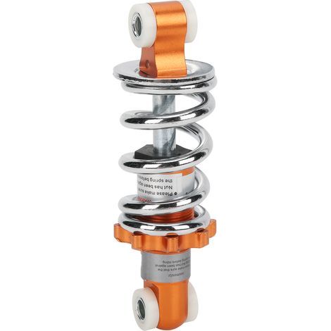 Amortiguador Dioche de 125 mm, amortiguador de suspensión, resorte de amortiguación de amortiguador de motocicleta de 400 lb para mini scooter con orificio. (1/5)