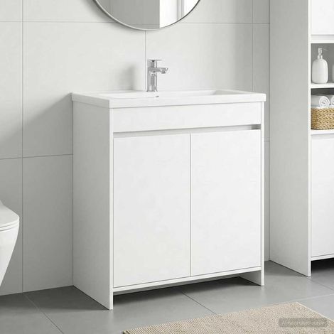 Gabinete de baño debajo del lavabo  78,5 x 37,5 x 81 cm