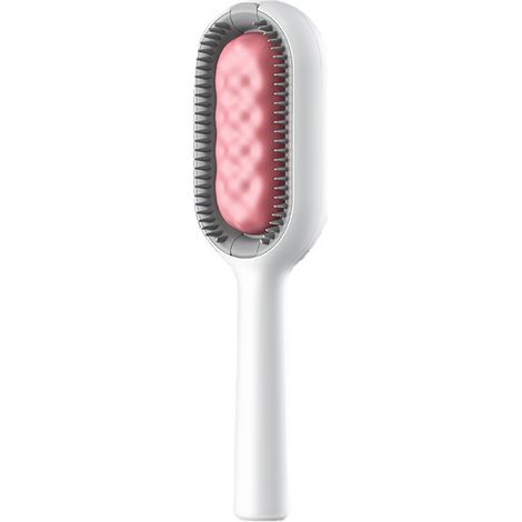 Brosse pour chat à poils longs, brosse pour animaux de compagnie lavable en silicone ultra doux, brosse de nettoyage magique réutilisable (1/5)