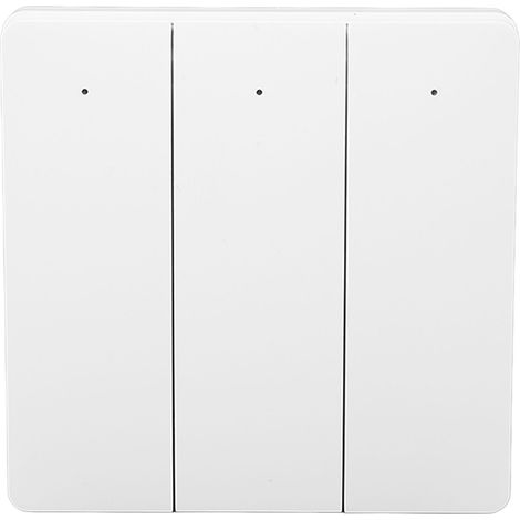 Interrupteur sans fil autonome Zigbee 3.0, télécommande programmée, minuterie, contrôleur mural pour maison, sans pile, compatible domotique (1/5)