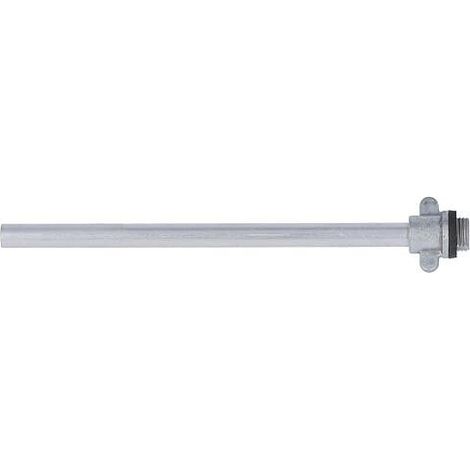 Tube de buse alu male M15x1,5mm, Ø 10mm, L: 180mm (1/2)