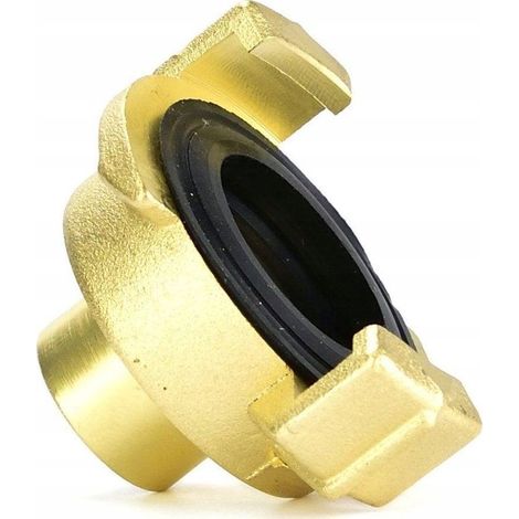 Geko Couplage GW Messing 3/8" Widerstandsfähig bis 10 Bar
