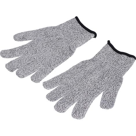 2 paires de gants en polyéthylène haute résistance de grade 5, résistants aux coupures, à l'abrasion, aux coupures et aux perforations. (1/5)