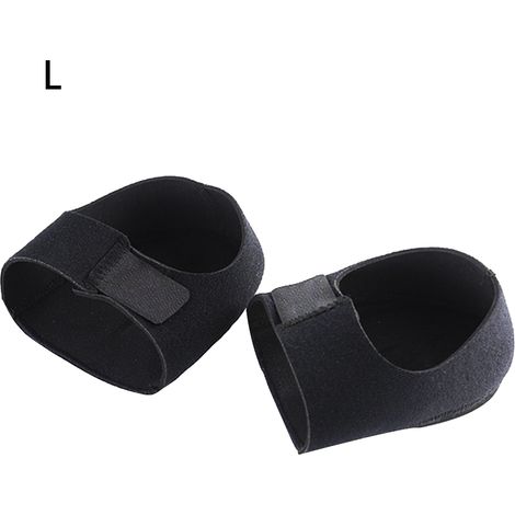 Protège-Talon En Gel - Coussinets Absorbant Les Chocs - Réglable Avec Velcro - Pour Course Et Cyclisme - 1 Paire (1/5)