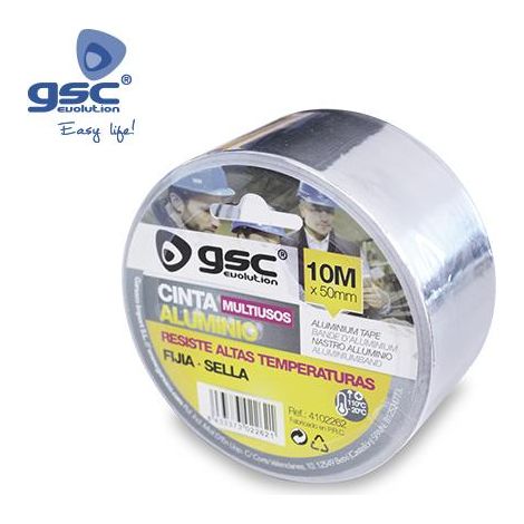 Ruban aluminium multi-usage 50mm 10M GSC 004102262