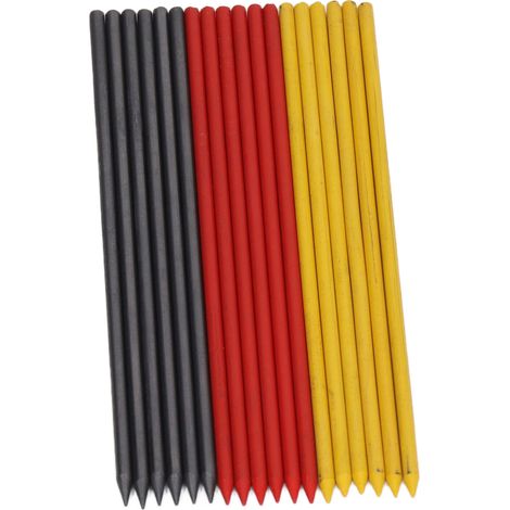 Packung mit 60 Massivholzstiften (2,8 mm) mit Mine, für Holzarbeiten, Markierungen und mechanische Arbeiten. Geeignet zum Schreiben, Zeichnen und Markieren. (1/5)