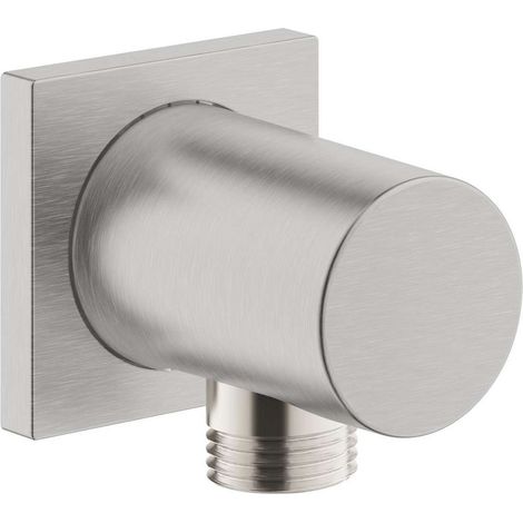 Raccord mural Rainshower 27076 filetage extérieur supersteel (1/2)