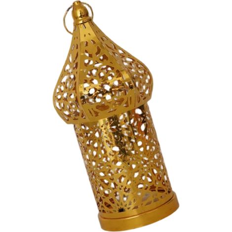 Lanternes décoratives marocaines, bougeoirs en métal et en-S