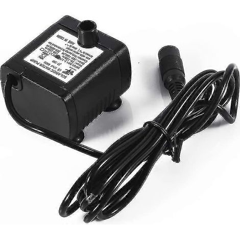 Pompe solaire pour fontaine, kit de pompe solaire En Solar Ed Pump, pompe à faible consommation compatible avec les fontaines de bassin et les bains d'oiseaux En P (1/5)
