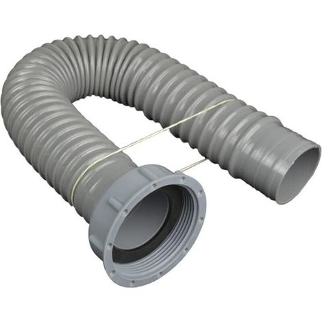 – Tuyau de vidange d'évier flexible 60cm – Prise universelle 58mm – Résistant à la casse – Installation facile sans outils (1/5)