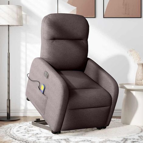 Maison Exclusive - Elektrischer Massagesessel mit Aufstehhilfe Du