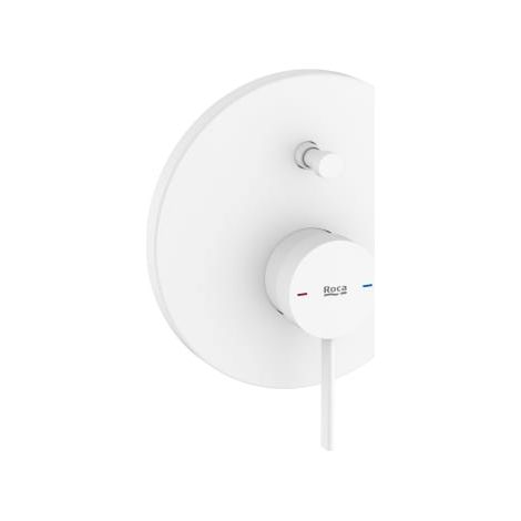 MEZCLADOR EMPOTRABLE BAÑO-DUCHA ONA CON ROCABOX BLANCO MATE