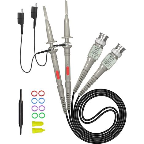 Universelle Clip-Tastköpfe für P6100-Oszilloskop 100 MHz mit Zubehörsatz 1 x 10 x 2 Packungen (1/5)