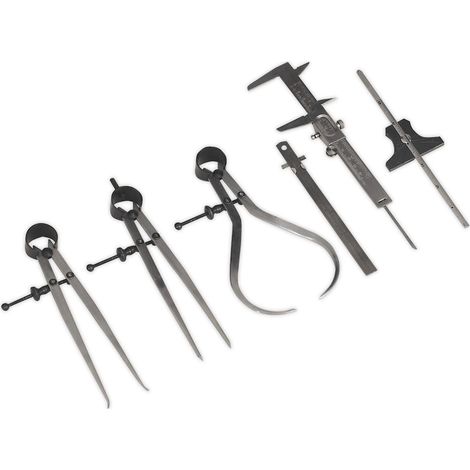 Sealey Professional Measuring Tool Set 6pc AK10000 (1/3)
