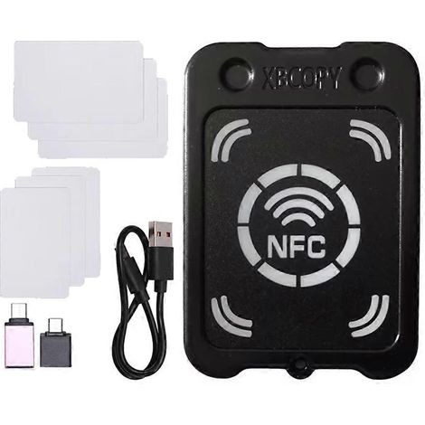 RFID-Smartcard-Lesegerät/Kopierer + NFC-Verschlüsselungsschlüssel-Lesegerät/Kopierer (3x UID/CUID) + 13,56 MHz RFID-Token-Duplikator (1/5)