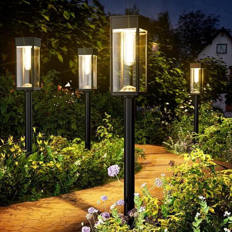 Stehlampe mit Beistelltisch – 3 Temperaturstufen – Memory-Funktion – Lampenschirm aus Naturleinen – Zugschalter – für Wohn-/Schlafzimmer (1/5)