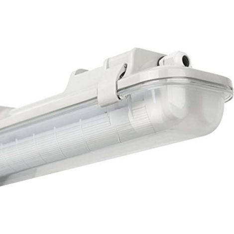 Century plafoniera led suprema advance 2 tubi led da 1500 48w 4000k 4400lm ip65
