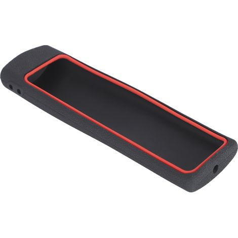 Étui de protection en silicone antidérapant pour télécommande TV LG AKB RML1162 (noir et rouge) (1/5)