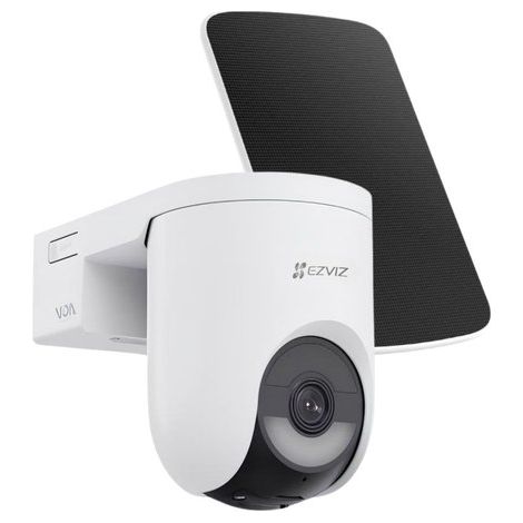 Ezviz HB8 Lite 2K+ Wi-Fi con Pannello Solare 5W Telecamera PTZ da Esterno con Batteria, AI Persone /Veicoli e Visione Notturna