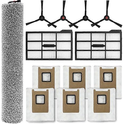 Zubehörset für den Eufy E25/E28 Omni Saugroboter – Ersatzteile inklusive Bürsten, Filter und Staubbeutel