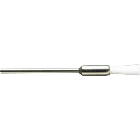 PG - MINI SPAZZOLA CON SETOLE IN NYLON BIANCO Ø5MM