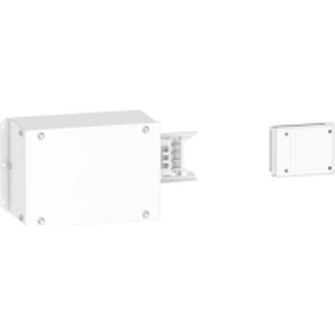 Caja de alimentación extremo CANALIS 160A aluminio IP55 356x130x185 mm montaje por clips