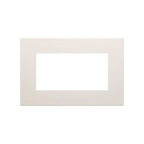 PLAQUE DAHLIA DOUBLE IVOIRE GEWISS GW35909AY