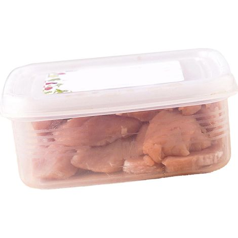 Mini boîte de conservation alimentaire étanche pour légumes, fruits et viandes, idéale pour la préparation des repas. (1/5)