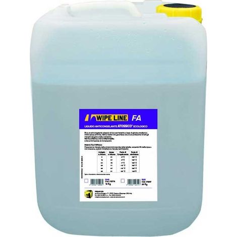FA - Liquido anticongelante antigelo protettivo - tanica da 25 Kg 170237 (1/2)