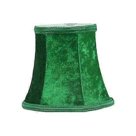 Abat-jour en tissu vert pour lampe murale - Accessoire de décoration intérieure (1/5)