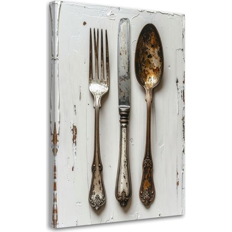 Stampe su Tela, Posate shabby chic, 20x30 (1/5)