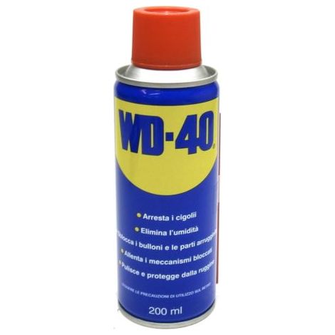 spray sbloccante lubrificante WD-40 200 ml bomboletta olio anticorrosivo