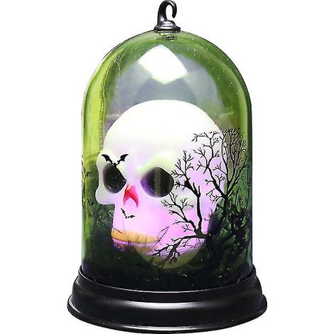 1 Tischlaterne für Halloween-Dekorationen