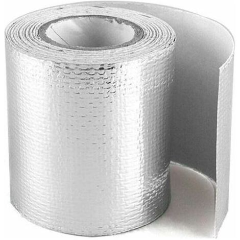 Tape Thermique 5 M Bande D'échappement Thermique D'entrée L'air Isolant Chaleur Bouclier Protection Chaleur Réfléchissante Moteur Auto-adhésif (1/3)