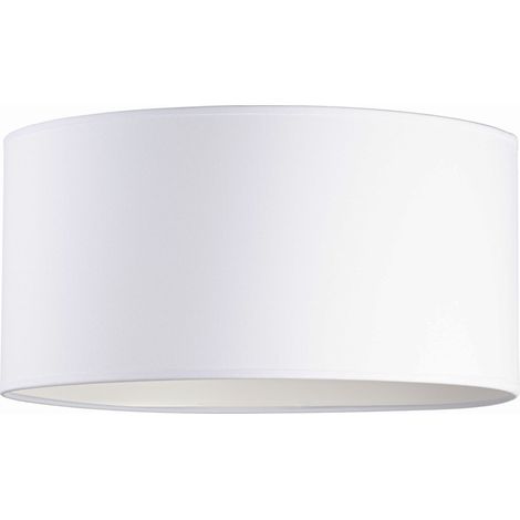 Pantalla de lámpara Tornado redonda de 40 cm, blanca (1/5)