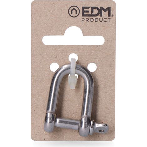 Schäkel aus AISI316 EDM-Edelstahl, 6 mm, 1/4 Zoll
