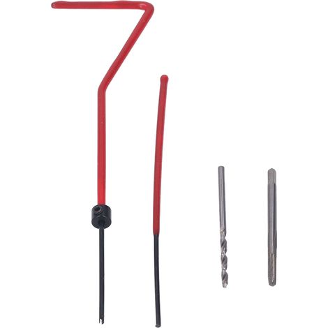 Kit de réparation de filetage pour foret métallique, taraud, insert, outil de réparation de filetage M2x0,45 (1/5)