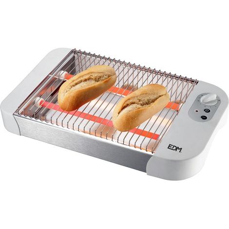MULTITOSTADOR CON TEMPORIZADOR 600W 35,5x21x6cm EDM (1/4)