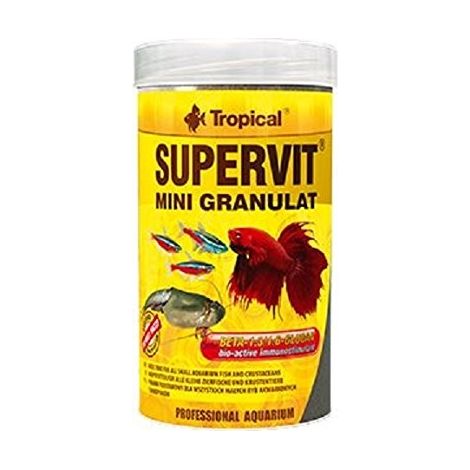 Supervit Tropical mini gránulos 100 ml/ 65 g