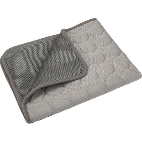 Alfombrilla refrescante para mascotas/alfombrilla de verano para dormir, que proporciona un ambiente fresco y confortable para que tu mascota duerma. (Gris, 40 x 30 cm, 1 unidad) (1/5)