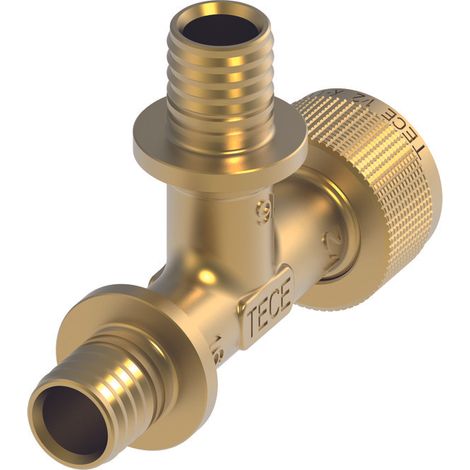 TECEflex Adaptateur rapide Té traversant, dim. 16x16x1/2\",