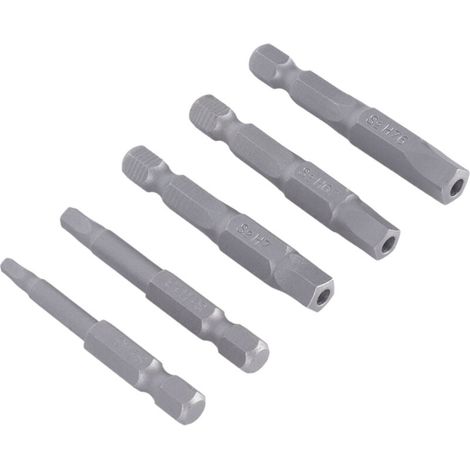 Pentalobe-Bits, magnetische Pentalobe-Bits, magnetischer Schraubenschlüssel-Bit-Satz, 5-teiliges Set mit robustem Schraubendreher-Bit für Bohrschrauber